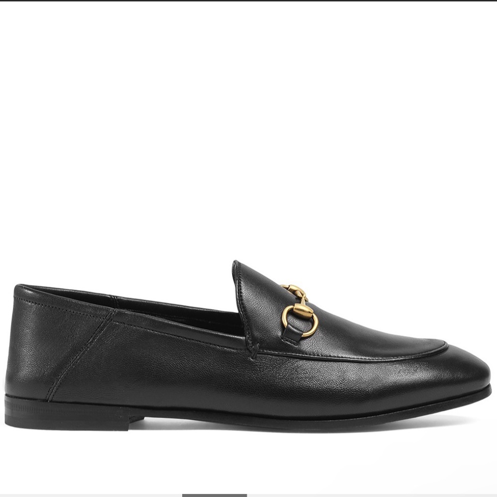 Gucci Brixton Collapsible Apron Toe Loafers
